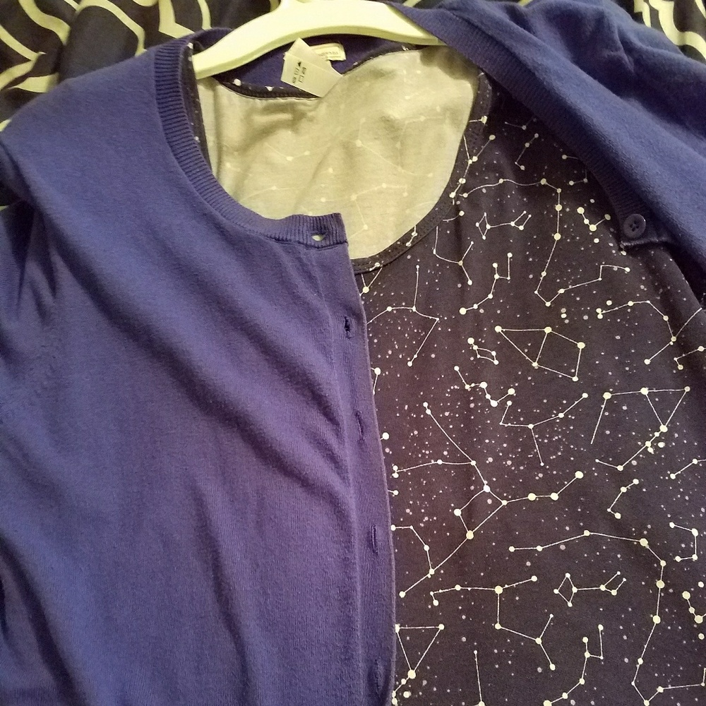 Lularoe Classic T and Gap Cardigan